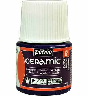 Pebeo Ceramic Purple 45 ml