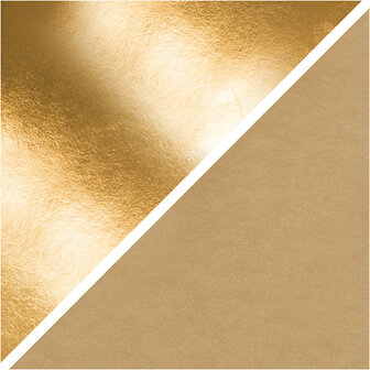 Faux leather papier goud
