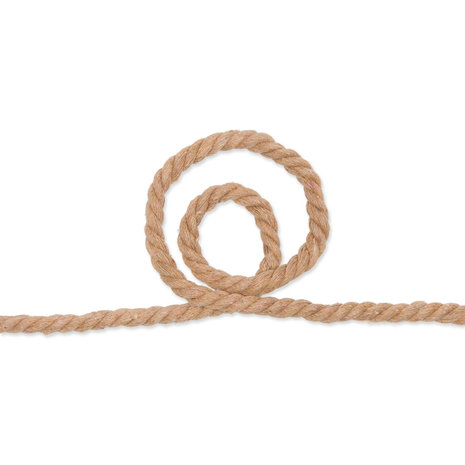 Katoen koord 8mm Macramé, Cappuccino 