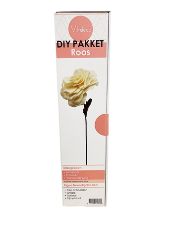 DIY Pakket, Mix & Match!! Roos Wit/Crème 