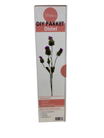 DIY Pakket, Mix & Match!! Distel
