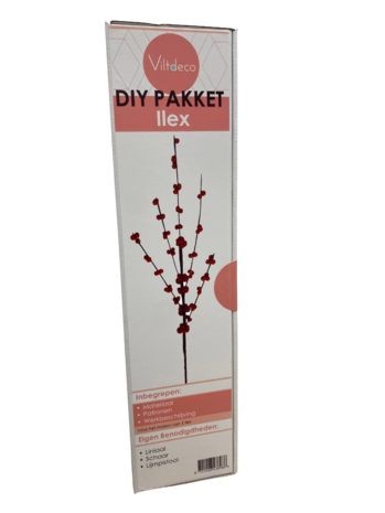 DIY Pakket, Mix & Match!! Ilex Rood