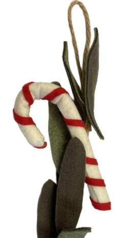 Candycane Slinger, Patroon & Werkbeschrijving DIGITAAL