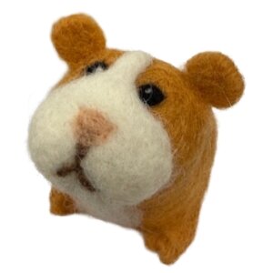 Handgemaakte wol vilt hanger, Cavia