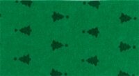 Kerst vilt print kerstboom groen 30x40cm - Viltdeco 1