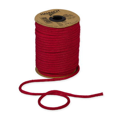 Knitted Paper Yarn Tubes, Rood, per rol 