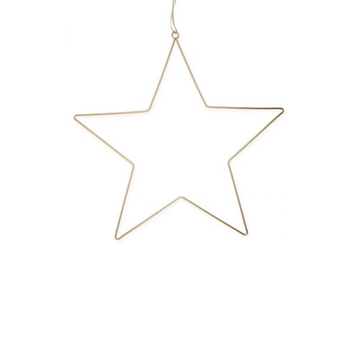Metalen Ster Goud 25 cm