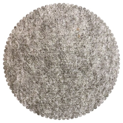 Wolvilt 90% wol &amp; 10% polyester, 150cm breed, donker grijs gemeleerd vilt circa 3mm - Viltdeco