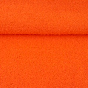Vilt oranje 1,5 mm dik 90 cm breed per meter
