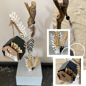 Knutsel idee trouwerij cadeau Knutsel idee trouwerij cadeau