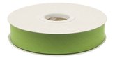 Biaisband gevouwen gif groen 20 mm