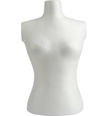 Piepschuim torso 30 cm hoog