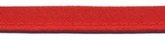 Piping paspelband rood per meter