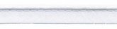 Piping paspelband wit per meter