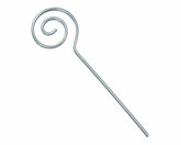 Sinterklaas staf zilver 3 stuks per zakje