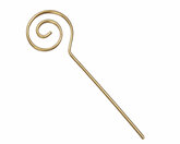 Sinterklaas staf goud 3 stuks per zakje