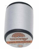 Naaigaren wit 100% polyester 500 meter per klos