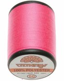 Naaigaren NEON roze 100% polyester 500 meter per klos