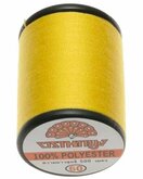 Naaigaren Geel 100% polyester 500 meter per klos