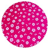 Vilt print, Mini Bloemetjes, 30 x 40 cm, Fuchsia Vilt print, Mini Bloemetjes, 30 x 40 cm, Fuchsia
