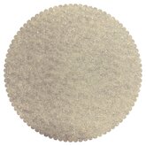 Glitter vilt, Crème, 30 x 40 cm, 1mm dikte