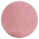 Gouden Glitters vilt, Roze, 30 x 40 cm, 1mm dikte
