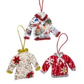 Materialen Pakket Foute Kersttrui hangers, set van 3