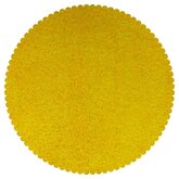 Glitter vilt, Geel, 30 x 40 cm, 1mm dikte