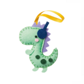 Mini Vilt DIY pakket, Dinosaurus