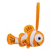 Mini Vilt DIY pakket, Clown Vis