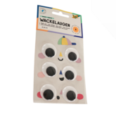 Wiebelogen! 3 cm, Set van 6, Zelfklevend