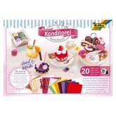 DIY Pakket, Vilten gebakjes/High Tea, 20-delige set