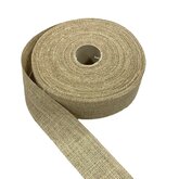 Jute band, Naturel, 5 cm x 25 meter op rol