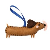 Mini Vilt DIY pakket, Teckel