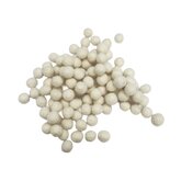 Merino wolvilt balletjes 0,5 cm, Wol Wit, 100 st.