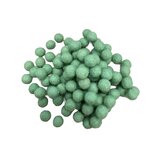 Merino wolvilt balletjes 0,5 cm, Appel Groen, 100 st.