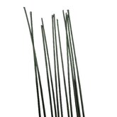 Bloemen draad, groen omwikkeld 2,2 mm dik x 40 cm lang, 10 stuks per verpakking