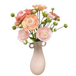 DIY Pakket, Ranonkels, Antiek Roze, Abrikoos & Zacht Roze, Bos van 9 bloemen DIY Pakket, Ranonkels, Antiek Roze, Abrikoos & Zacht Roze, Bos van 9 bloemen
