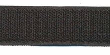 Klittenband zwart 25 mm breed haak en lus per meter Klittenband zwart 25 mm breed haak en lus per meter