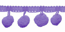 Bolletjes band Lila per meter Bolletjes band Lila per meter