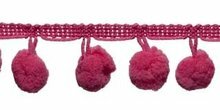 Bolletjes band meloen rood per meter Bolletjes band meloen rood per meter