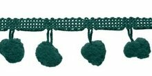 Bolletjes band flessengroen per meter Bolletjes band flessengroen per meter