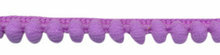 Pom pom band lila per meter Pom pom band lila per meter
