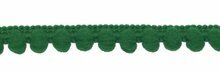 Pom pom band groen per meter Pom pom band groen per meter