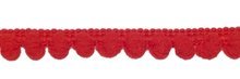 Pom pom band Rood per meter