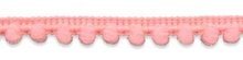 Pom pom band zalm roze per meter