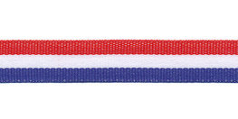 Rood wit blauw Nederlandse vlag lint 15 mm breed per meter